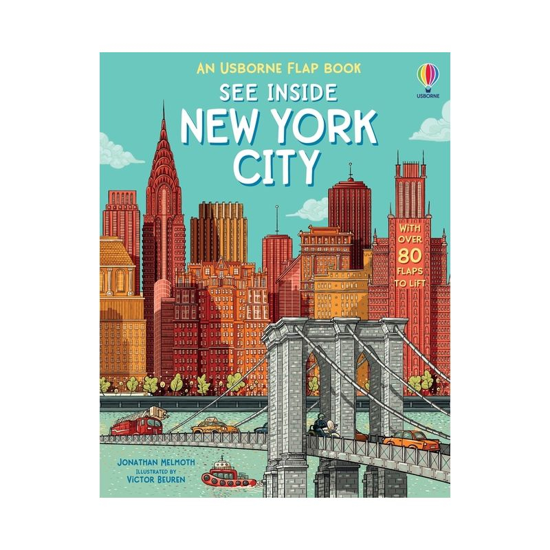 See Inside New York City - by  Jonathan Melmoth (Board Book)