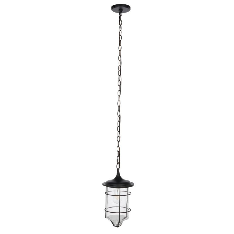 Rueda 8.2" Outdoor Pendant - PLT7040 - Bronze - Safavieh
