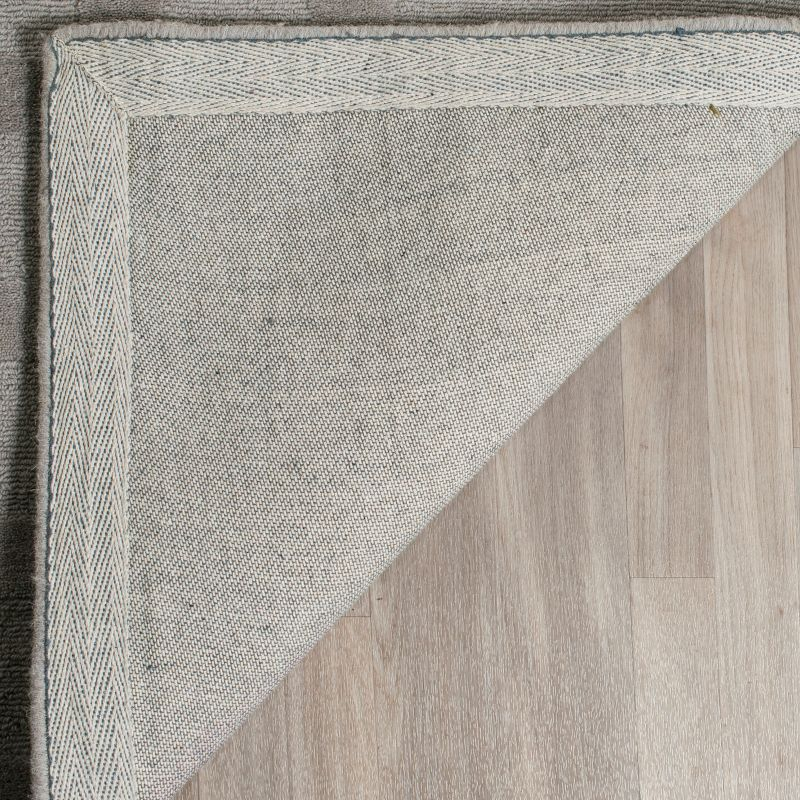 Impressions IM311 Hand Loomed Area Rug - Grey - 7'6"x9'6" - Safavieh.