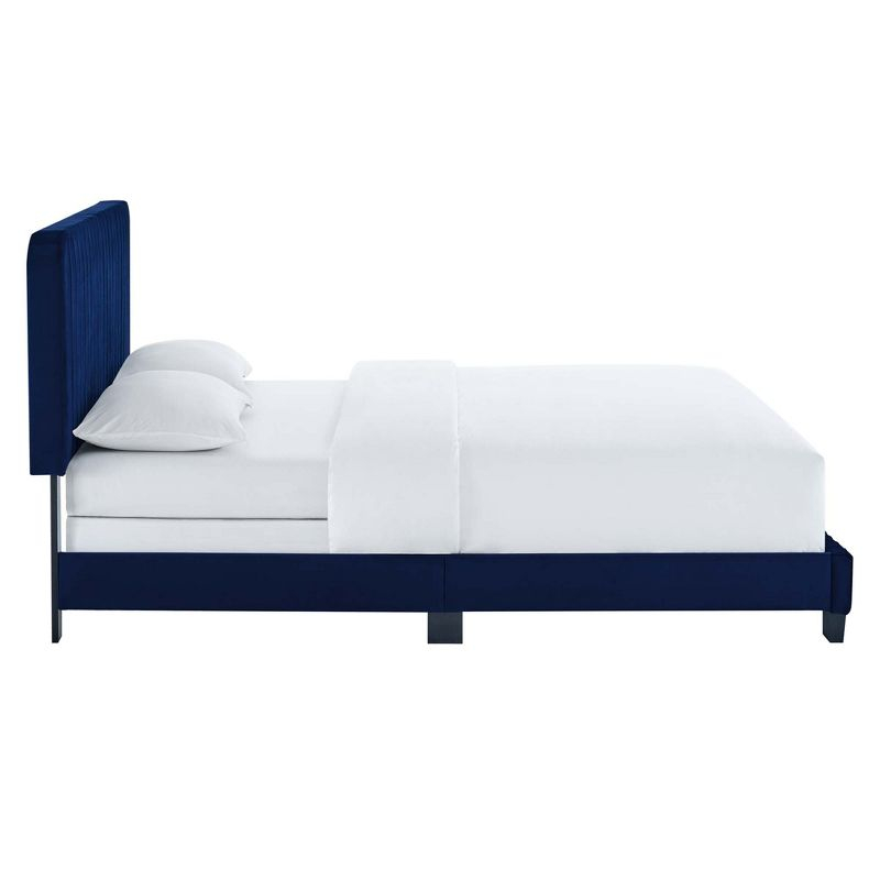 Modway Celine Channel Tufted Performance Velvet Full Bed