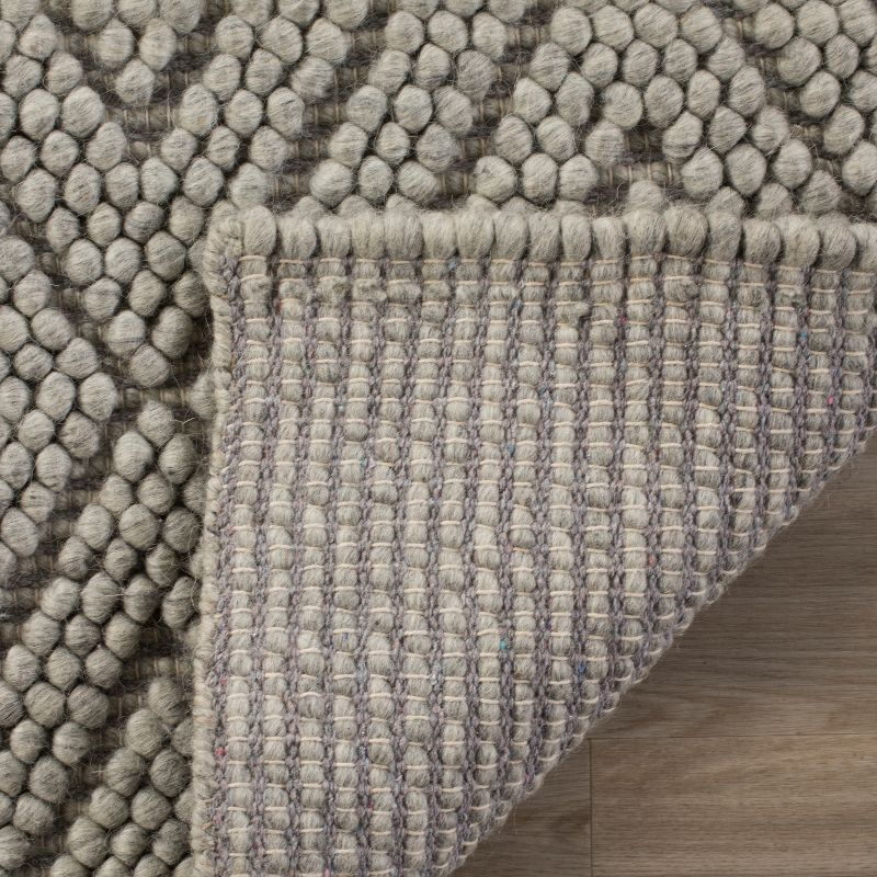 Natura NAT623 Hand Woven Area Rug - Silver - 8'9"x11'9" - Safavieh.