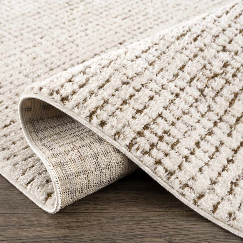 Hauteloom Rectangle Area Rug  Beige