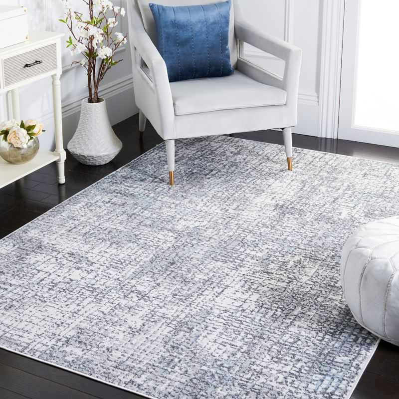 Toscana TOS672 Power Loomed Area Rug - Ivory/Grey - 4'x6' - Safavieh.