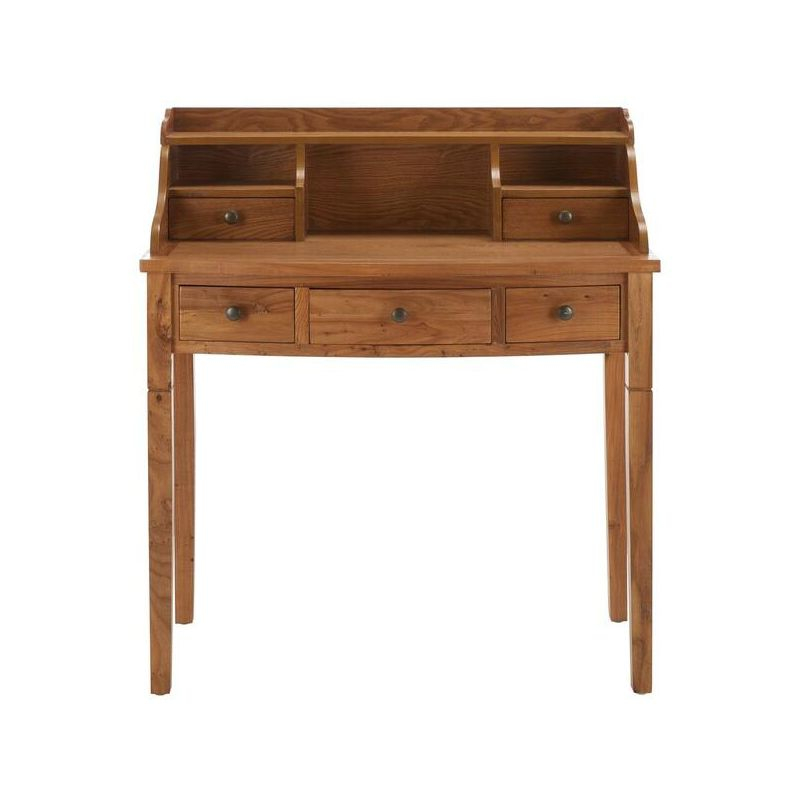 Landon Writing Desk - AMH6516 - Oak - Safavieh Couture