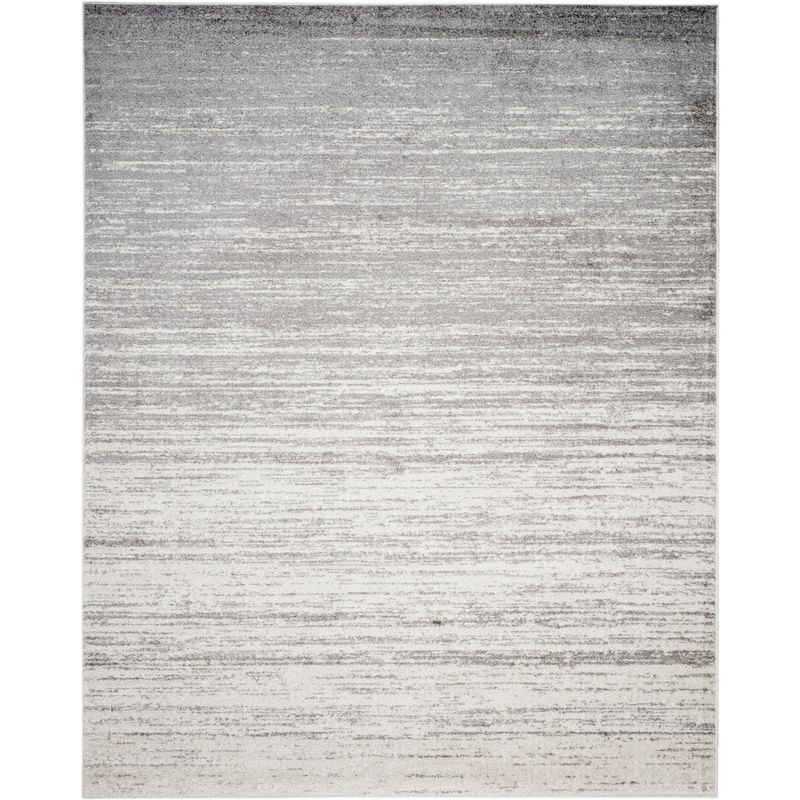 Adirondack ADR113 Machine Made Indoor Area Rug - Ivory/Silver - 12'x15' - Safavieh