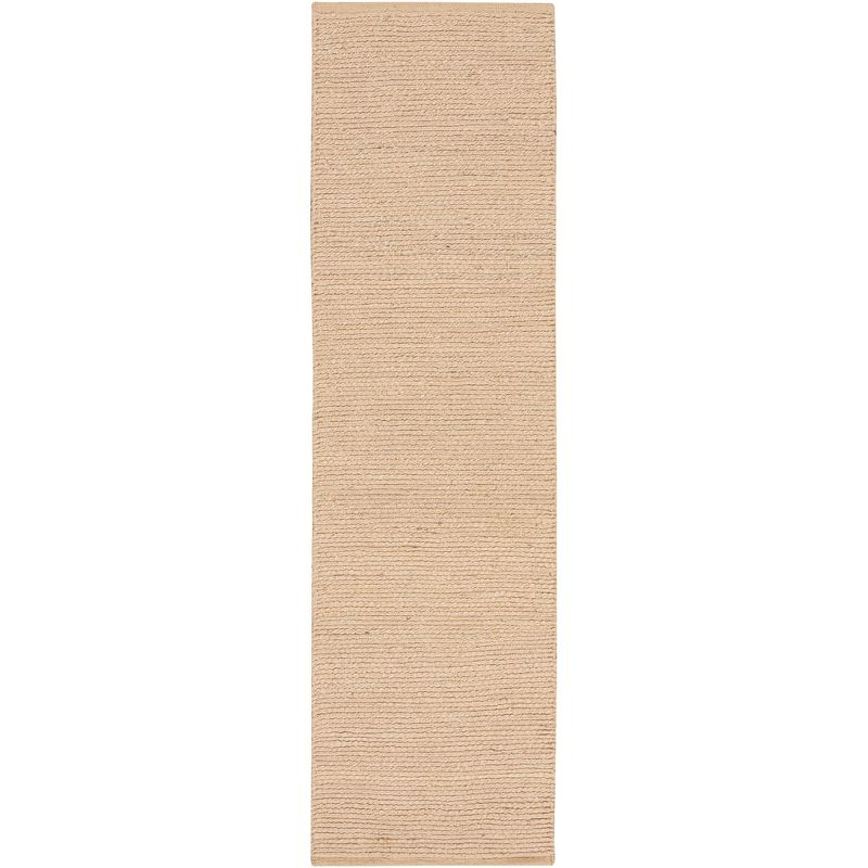 Nourison Hand Woven Natural Jute Rug Bleached 2'3" x 8'
