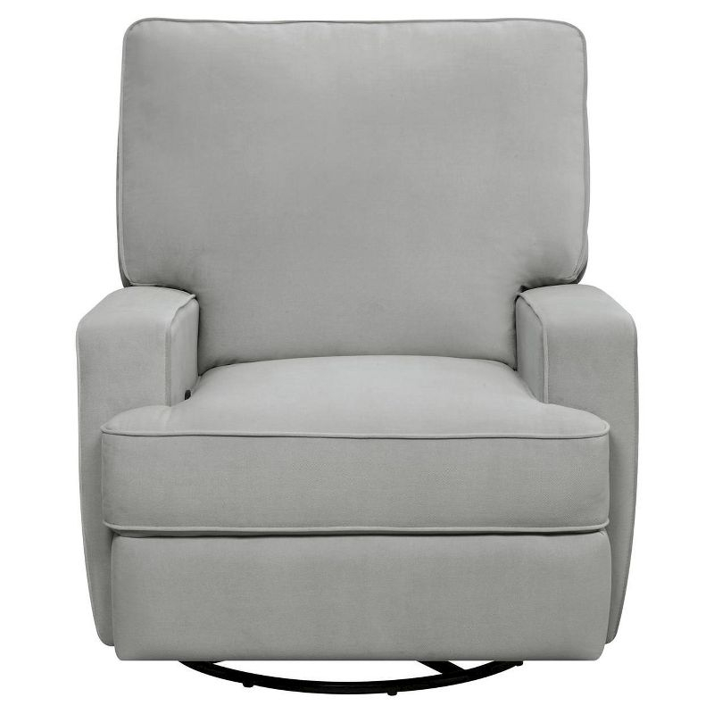Baby Relax Addison Swivel Gliding Recliner - Gray