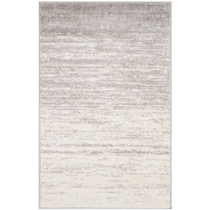 Adirondack ADR113 Machine Made Indoor Accent Rug - Ivory/Silver - 2'-6"x4' - Safavieh