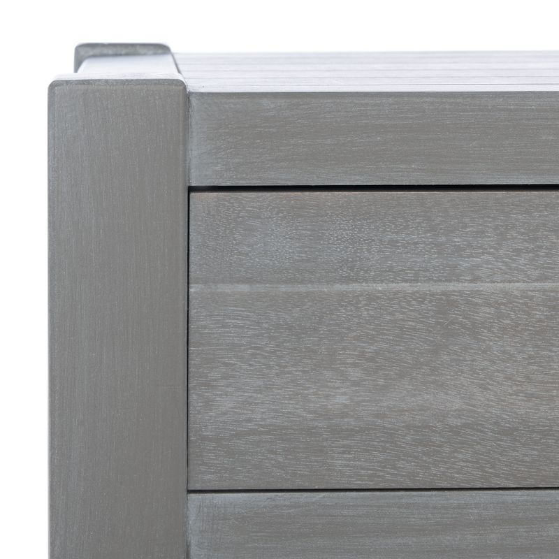 Filbert 2 Drawer Console Table - White Washed Grey - Safavieh