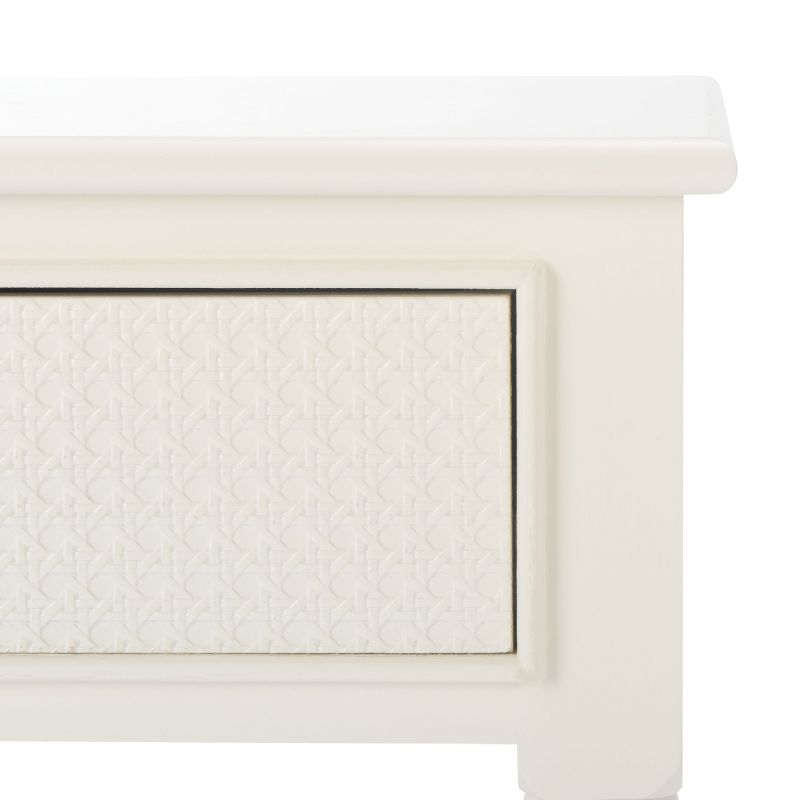 Haines 1 Drawer Accent Table - ACC5720D - White - Safavieh