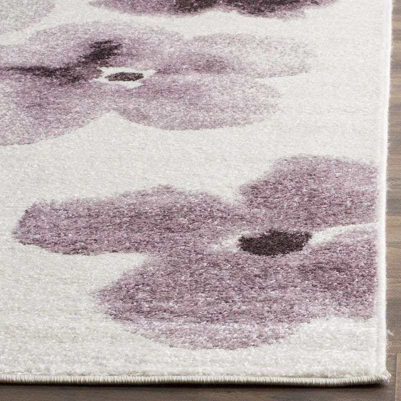 Adirondack ADR123 Power Loomed Area Rug - Ivory/Purple - 5'1"x7'6" - Safavieh.