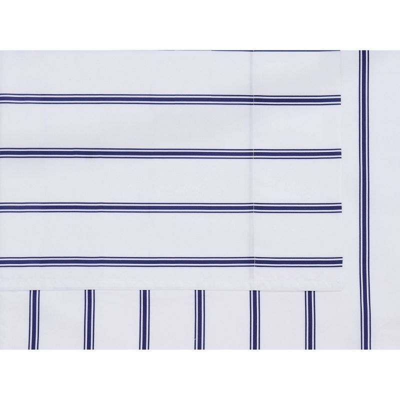 Full Ticking Stripe Sheet Set Navy - Truly Soft