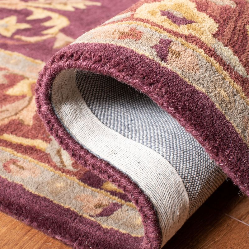 Empire EM459 Hand Tufted Indoor Accent Rug - Burgundy - 3'x5' - Safavieh