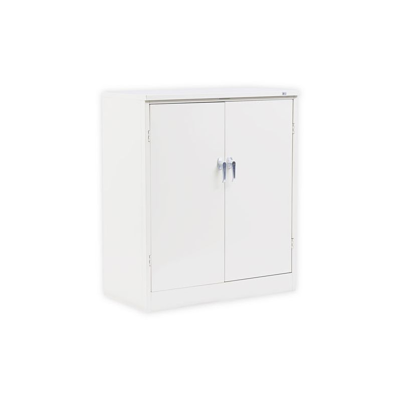 Alera® Assembled 42" High, 2 Shelf Storage Cabinet