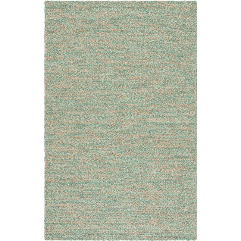 Natural Fiber NFB950 Hand Loomed Area Rug - Green/Natural - 3'x5' - Safavieh.