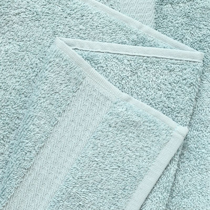 True Classics 4-Piece Bath Towel Set, Blue