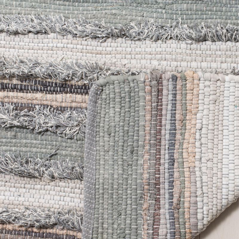 Montauk MTK951 Hand Woven Runner Rug - Grey/Multi - 2'3"x8' - Safavieh.