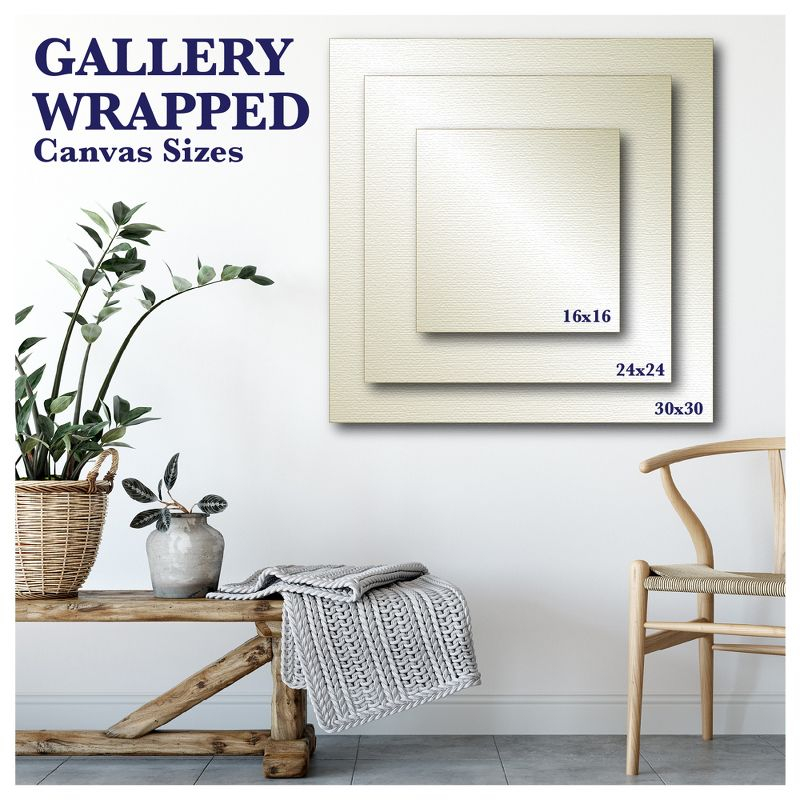 Courtside Market Red,White & Blue Glory 16x16 Gallery-Wrapped Canvas