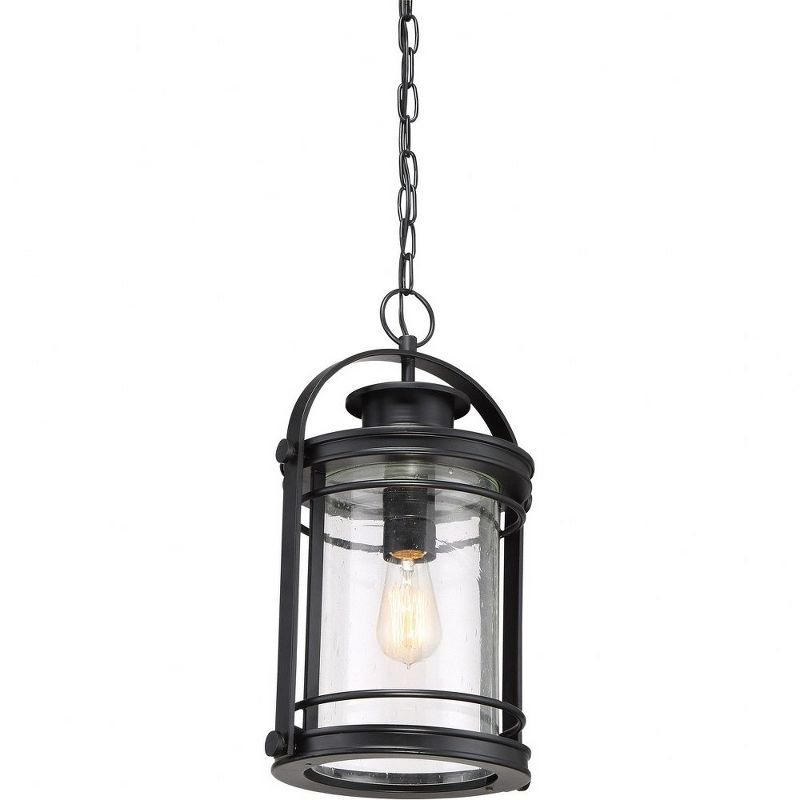Quoizel Lighting Booker 1 - Light Pendant in  Mystic Black