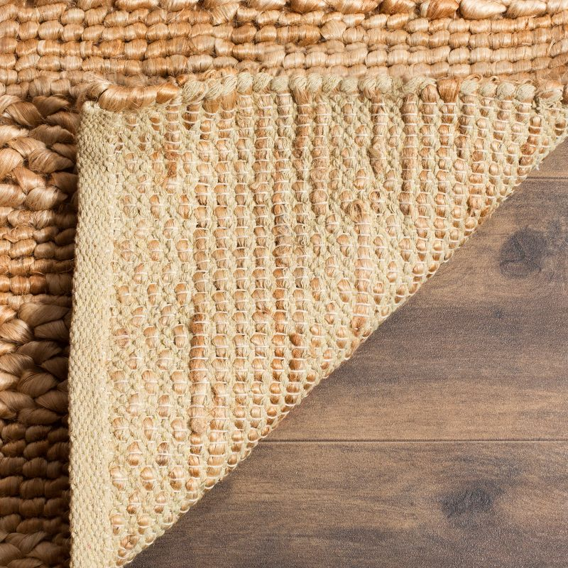 Natural Fiber NF212 Hand Woven Indoor Area Rug - Natural - 6'x6' - Safavieh