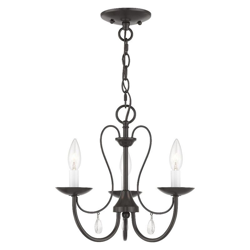 Livex Lighting Mirabella 3 - Light Chandelier in  English Bronze
