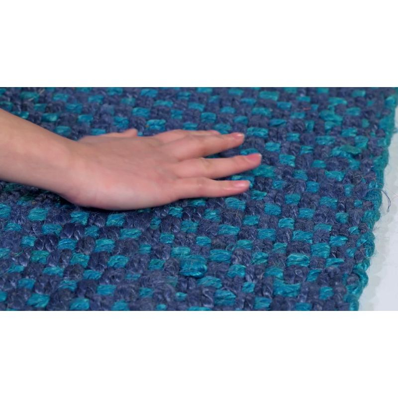 Natural Fiber NF262 Hand Woven Indoor Accent Rug - Blue - 2'x3' - Safavieh.