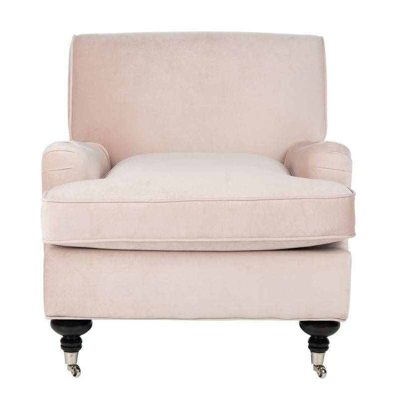 Chloe Club Chair - Blush - Safavieh.