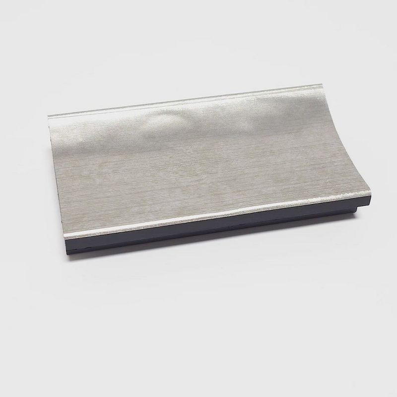 Amanti Art Waveline Silver Narrow Picture Frame Opening Size 11x14 in.