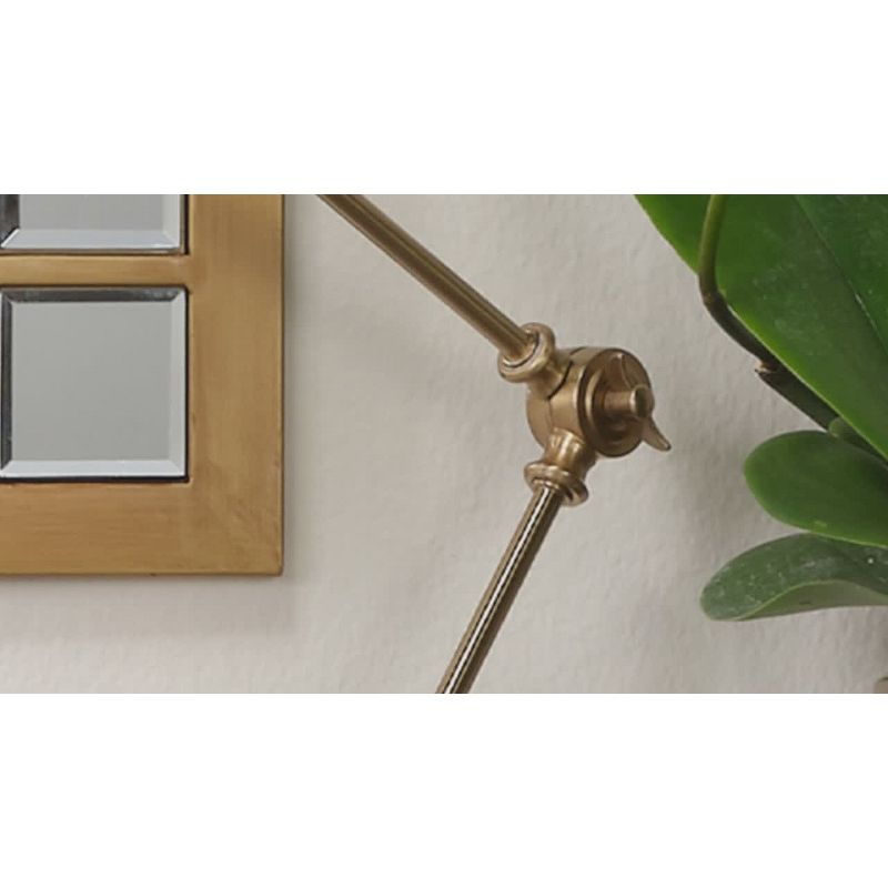 Wallace Table Lamp Antique Brass - Splendor Home: Modern Nightstand Light, No Assembly Required