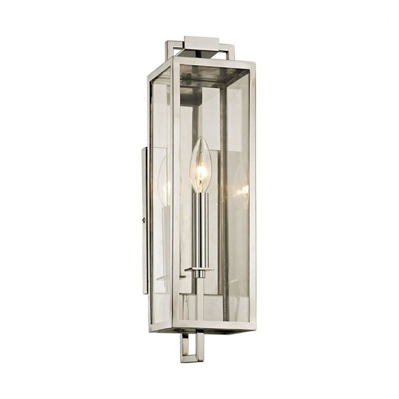 Troy Lighting Beckham 1 - Light Sconce in  Stainless Steel