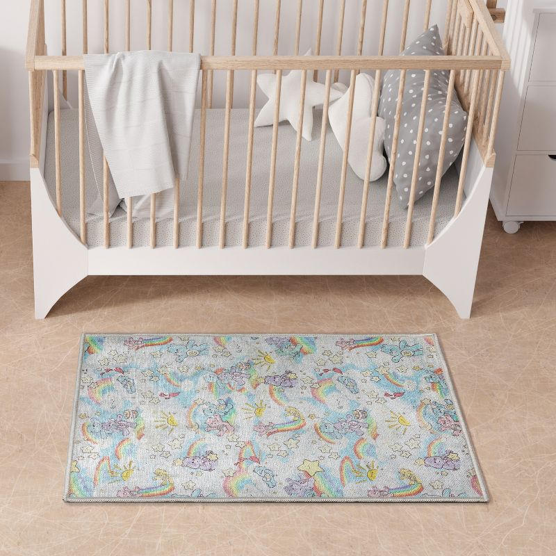 Care Bears Rainbows In The Sky 2' x 3' Multi Area Rug By Well Woven
