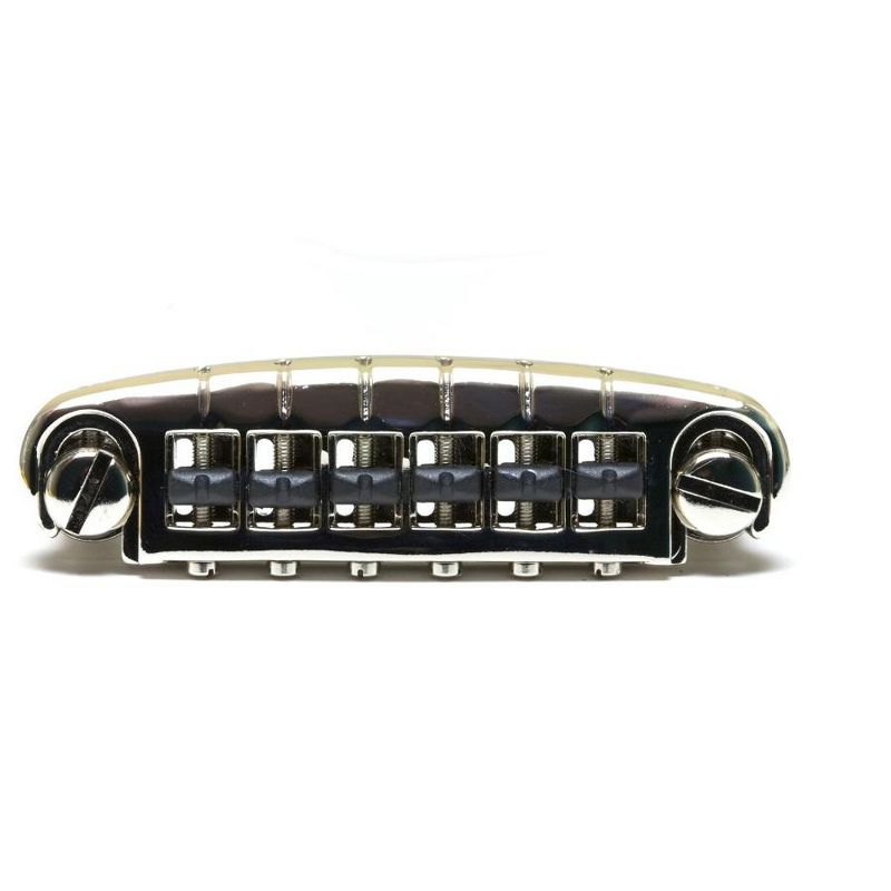 Graph Tech ResoMax NW2 Wraparound Bridge with String Saver Saddles Nickel