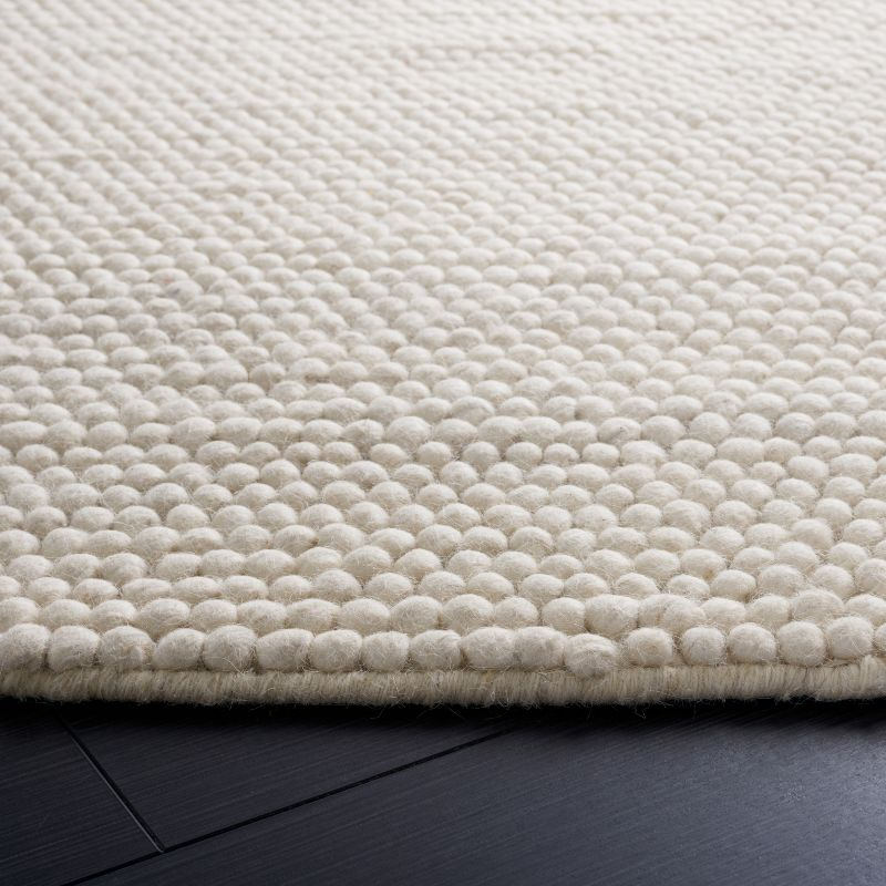 Natura NAT620 Hand Woven Area Rug - Ivory - 4' round - Safavieh.