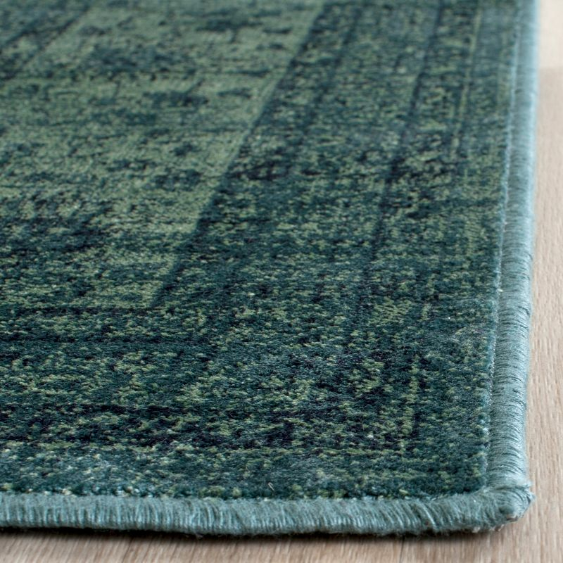 Vintage VTG158 Power Loomed Area Rug - Blue/Multi - 6'7"x9'2" - Safavieh.