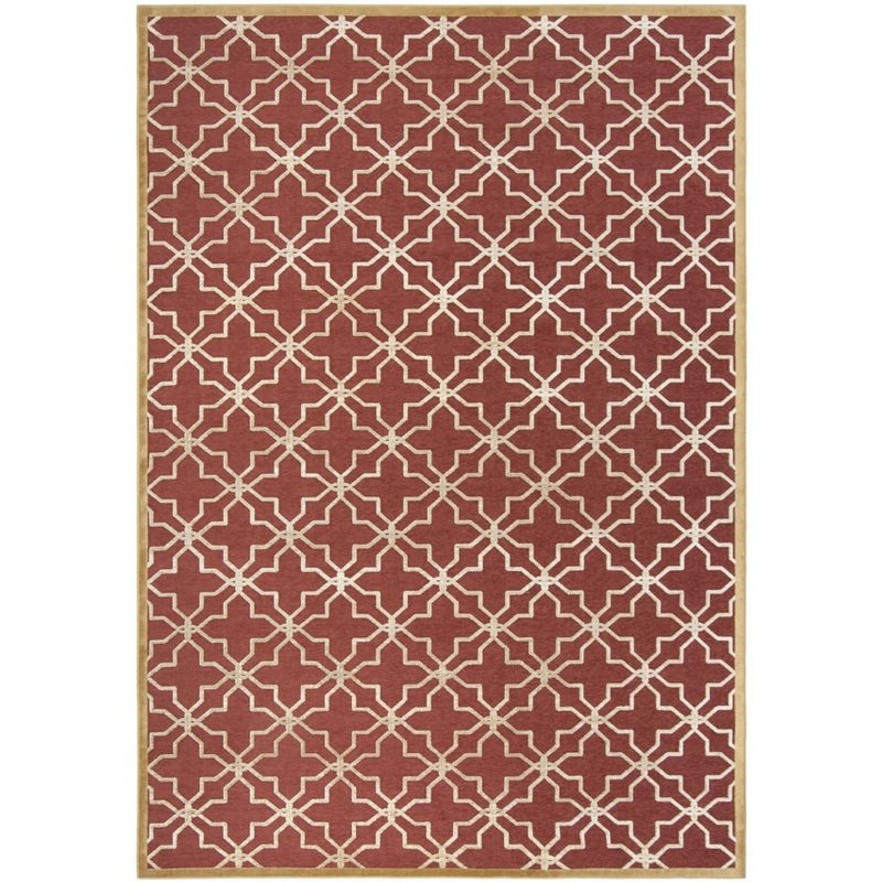 Star Gradient Martha Stewart Viscose Pile Geometric Rug