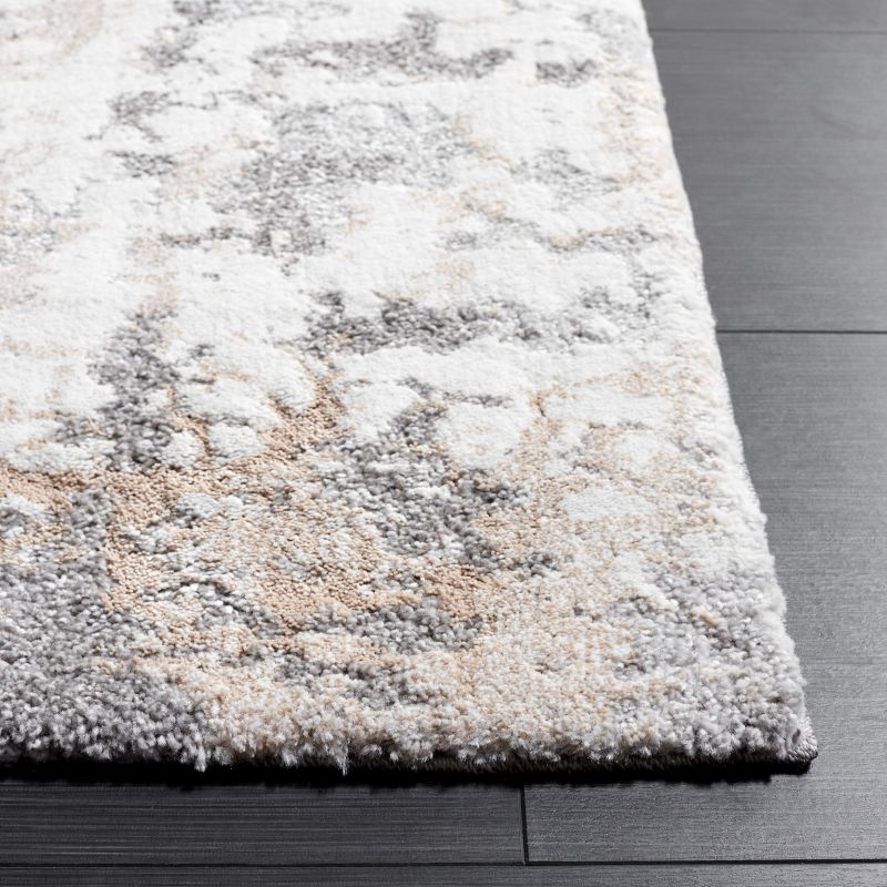 Century 300 CTY339 Power Loomed Indoor Accent Rug - Beige/Grey - 2'7"x5' - Safavieh