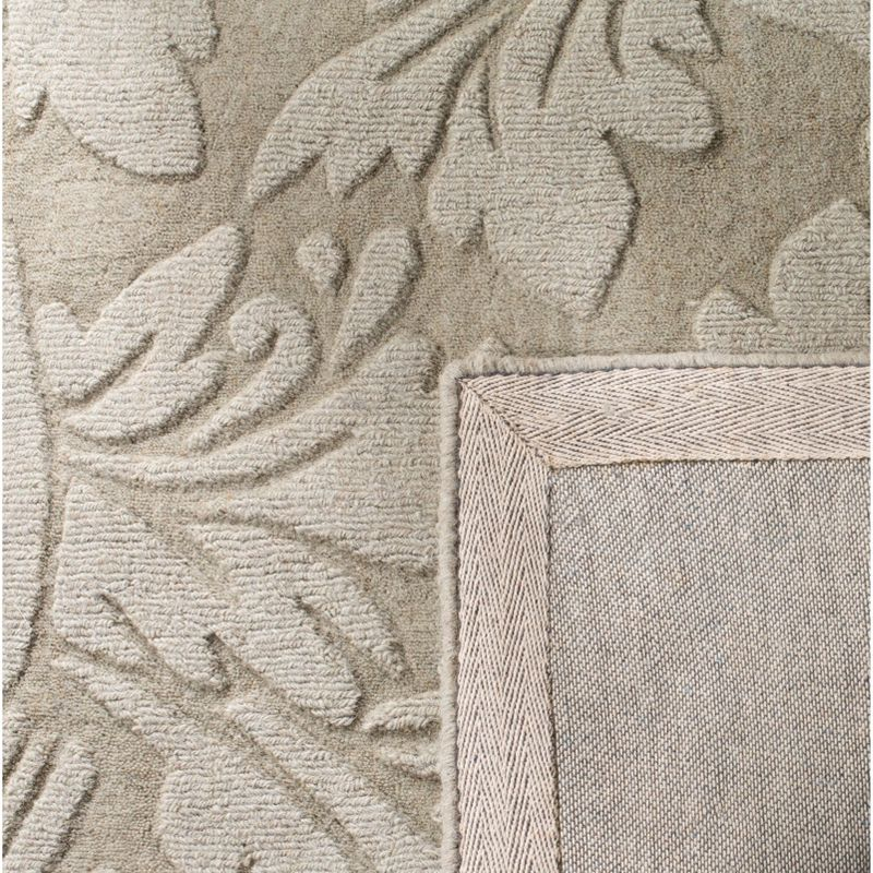 Impressions IM344 Hand Loomed Area Rug - Sage - 6'x9' - Safavieh.