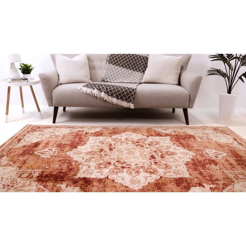 Unique Loom 5' 0 x 8' 0 Utopia Helios Cream Area Rug