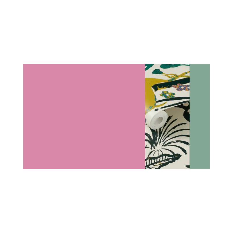 Fiesta Animals Peel and Stick Wallpaper Cream - Opalhouse™ designed with Jungalow™: Adhesive, Removable, Vinyl, Multicolor