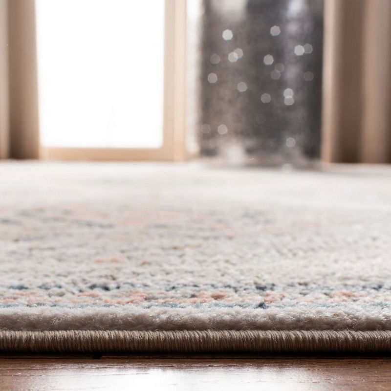 Oregon ORE885 Power Loomed Runner Rug - Grey/Ivory - 2'2"x8' - Safavieh.