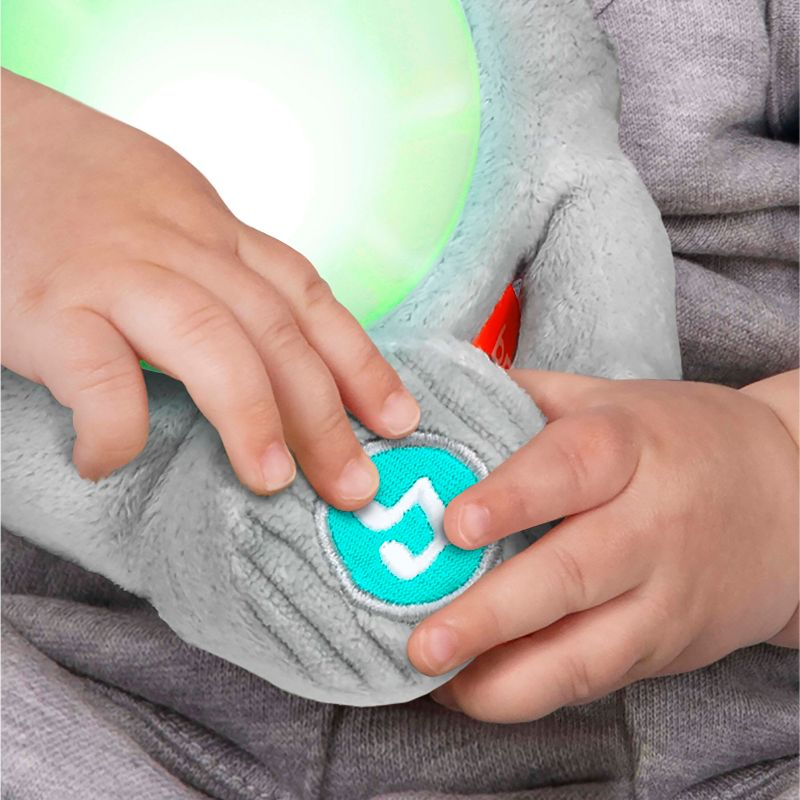 Bright Starts Hug-a-Bye Baby Elephant Stuffed Animal & Soft Toy Soother