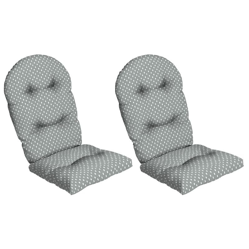 ARDEN earthFIBER Rocking Chair Cushion, Set of 2, 21.5 x 48, Rain-Proof, Fade Resistant, Cushions for Rocking and Adirondack Chairs 21.5 x 48
