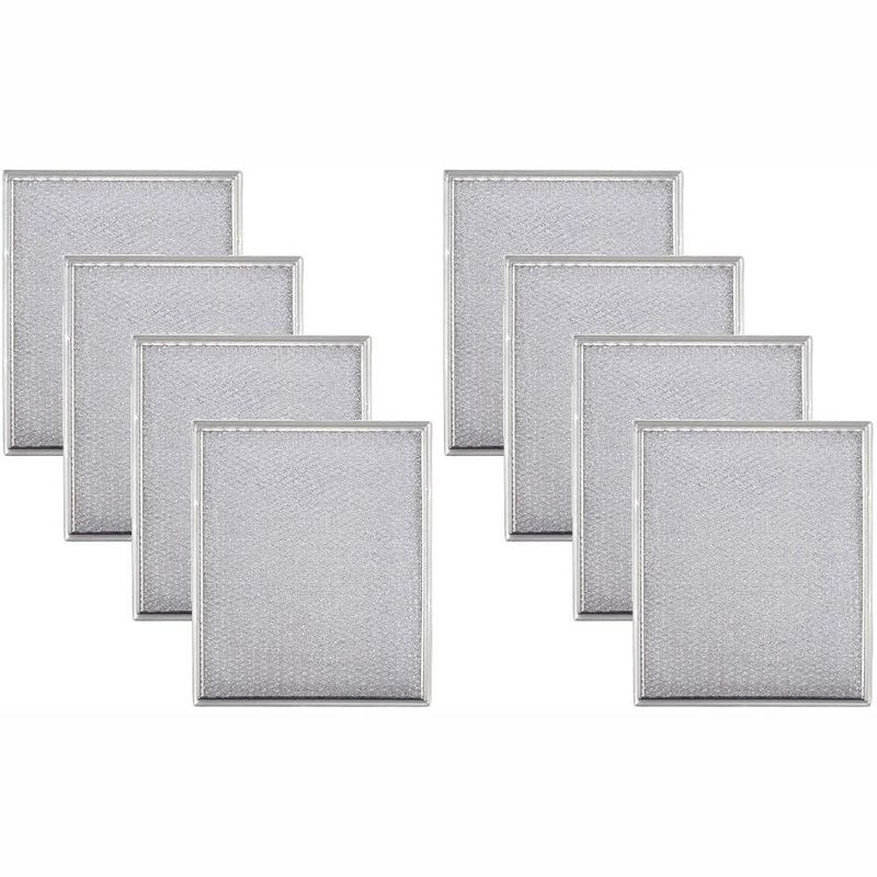 Nispira Replacement Aluminum Grease Filter Compatible with Broan NuTone NY NV Range Hoods. Compared to Part BP29. 8 Filters