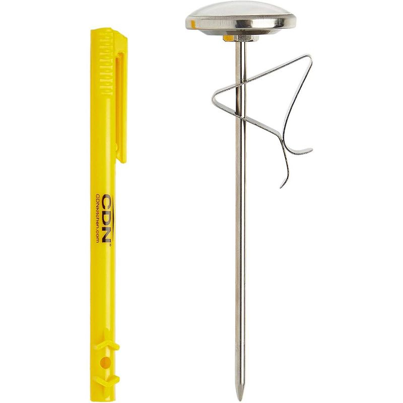 CDN ProAccurate Beverage and Frothing Thermometer, Stainless Steel