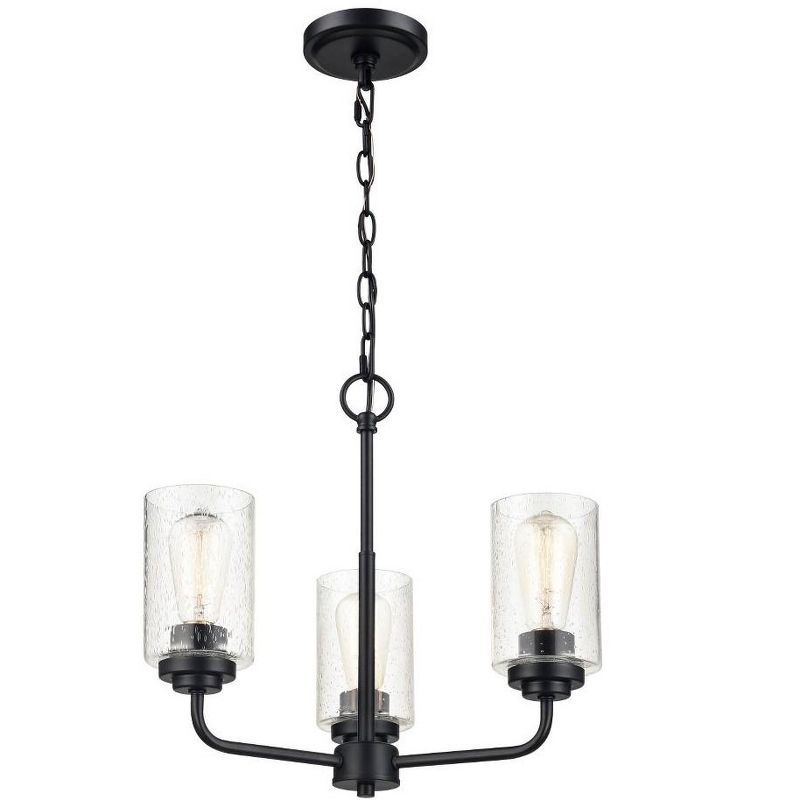 Millennium Lighting Moven 3 - Light Chandelier in  Matte Black