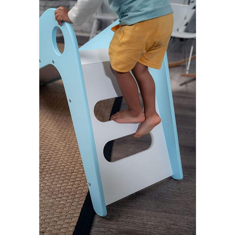Avenlur Manuka - Indoor Wood Slide Blue