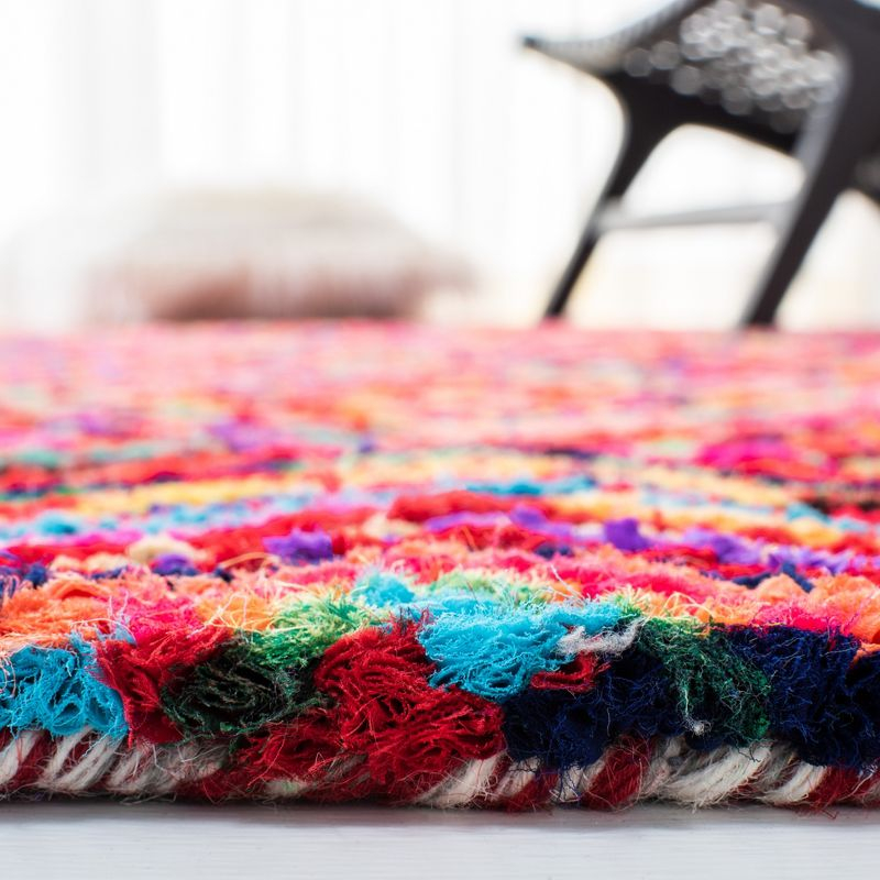 Nantucket NAN317 Hand Tufted Area Rug - Multi - 8'x8' - Safavieh.