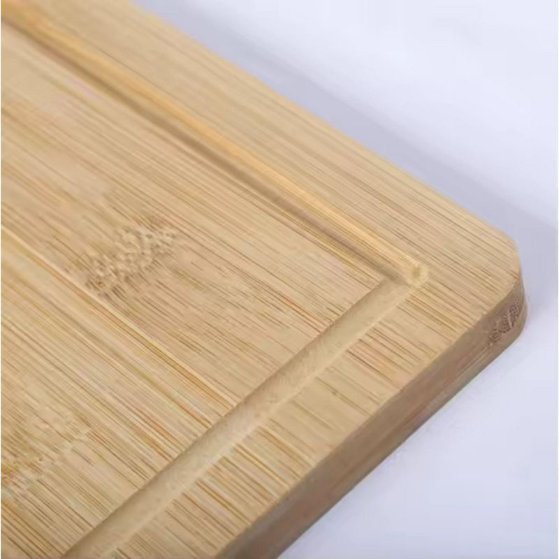 Dura Culina® Bamboo Cutting Boards, Natural, Bamboo Kitchen Chopping Board for Food Prep, Chopping, and Carving Meat, Fruits, and Vegetables - Medium
