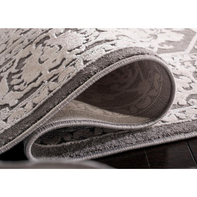 Reflection RFT665 Power Loomed Indoor Accent Rug - Dark Grey/Cream - 3'x5' - Safavieh.
