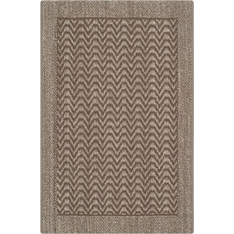 Huxley Sisal PAB321 Power Loomed, Jacquard Weave Indoor Accent Rug - 2'x3' - Silver - Safavieh